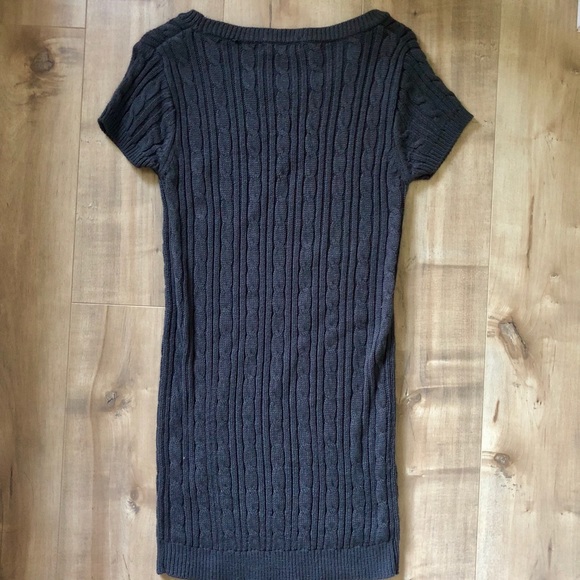 Forever 21 Grey Dress Short Sleeve - Picture 4 of 4